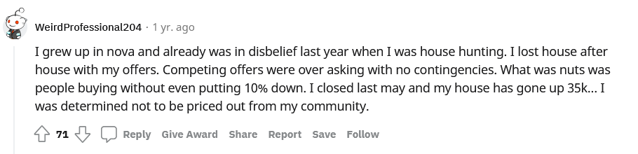 I was determined not to be priced out from my community...